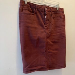 [JOE’S JEANS] Denim Pencil Skirt